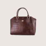 Mystique Chocolate Leather Handbag
