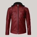 Rodeo Hooded Leather Jacket