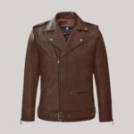 Rutland Spanish Brown Riding Leather Jacket