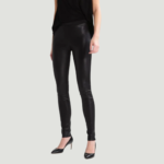 WOMEN STRETCH LEATHER PANTS