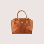 Mystique Tan Brown Leather Handbag