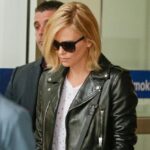 Charlize Theron Leather Jacket