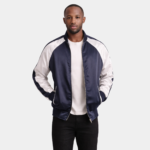 Clarke Blue Varsity Jacket
