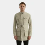 Dolf Off-White Suede Jacket