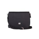 Black Ember Leather Handbag