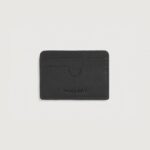 Karl Black Leather Card Holder