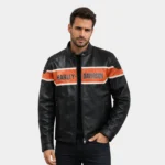 Men's H-D Trenton Leather Riding Jacket