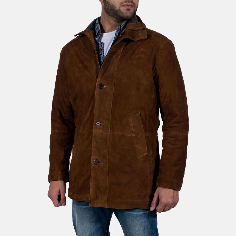 Sheriff Brown Suede Jacket - Image 2