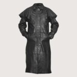 Leather Duster With Cape