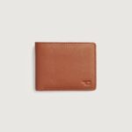 Voren Brown Leather Bi-fold Wallet