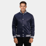 Xander Blue Varsity Jacket
