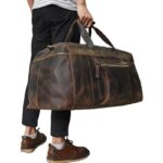 THE COLDEN DUFFLE BAG LARGE CAPACITY LEATHER WEEKENDER